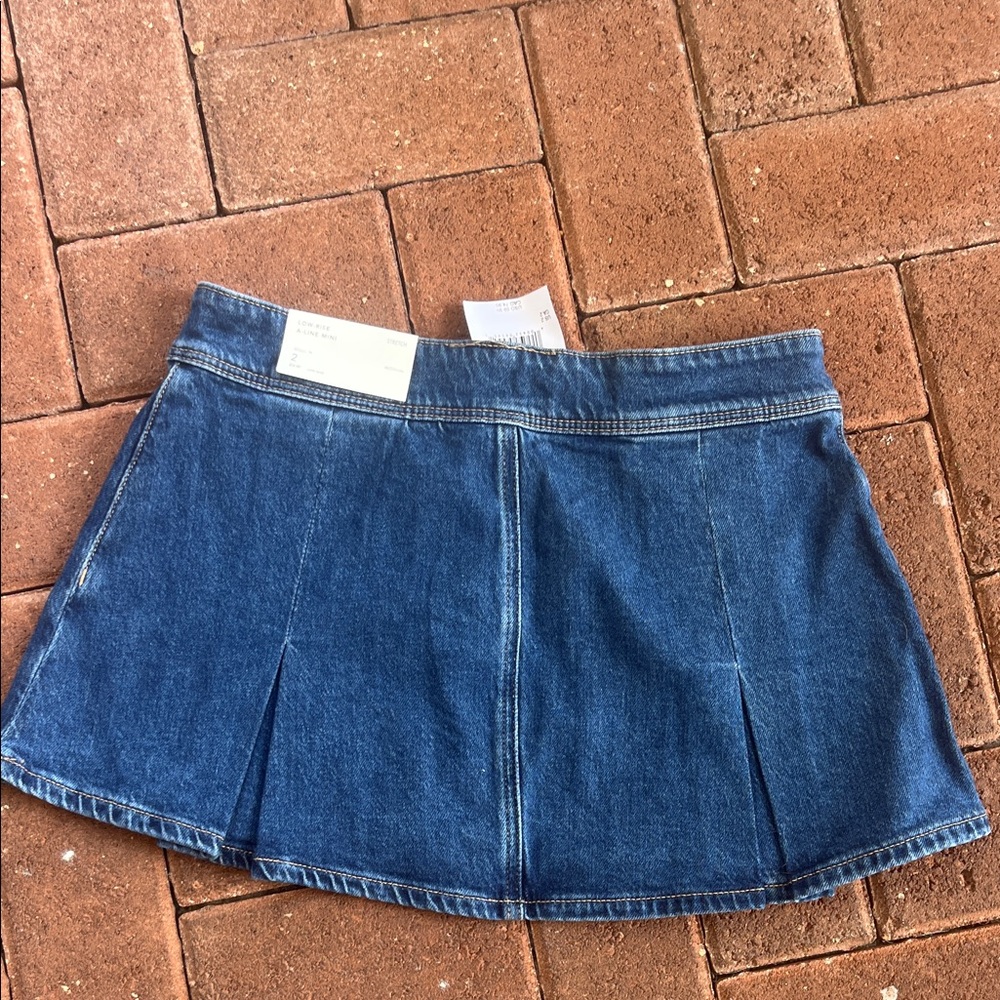 American Eagle Outfitters Blue Denim Skirt - Picture 5 of 5